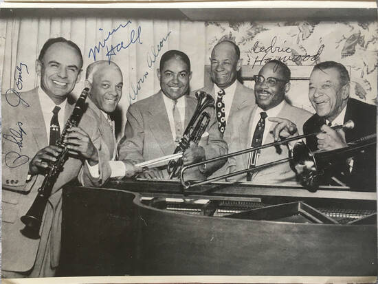 Kid Ory et son Créole Jazz Band, à Paris, 1956